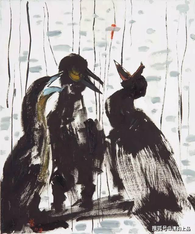 著名画家吴冠中油画作品选集-搜狐大视野-搜狐新闻