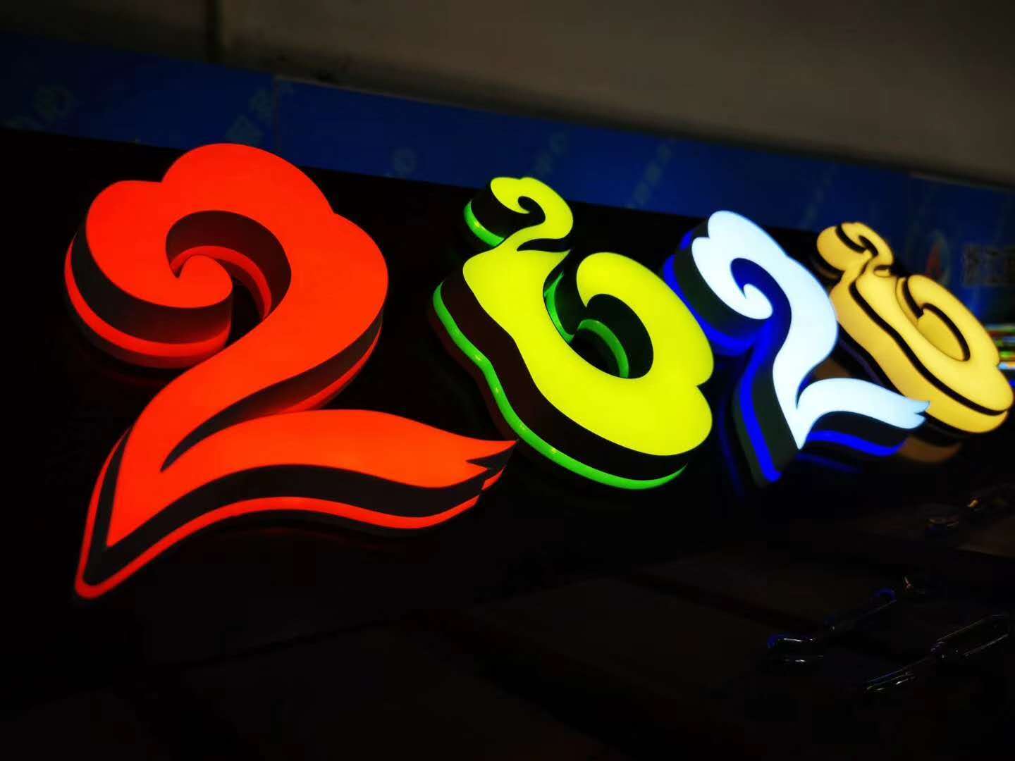 3d发光字在广告行业简述