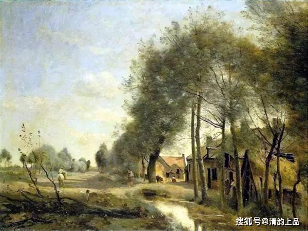 19世纪最伟大的风景画家,法国画家柯罗作品欣赏-搜狐大视野-搜狐新闻