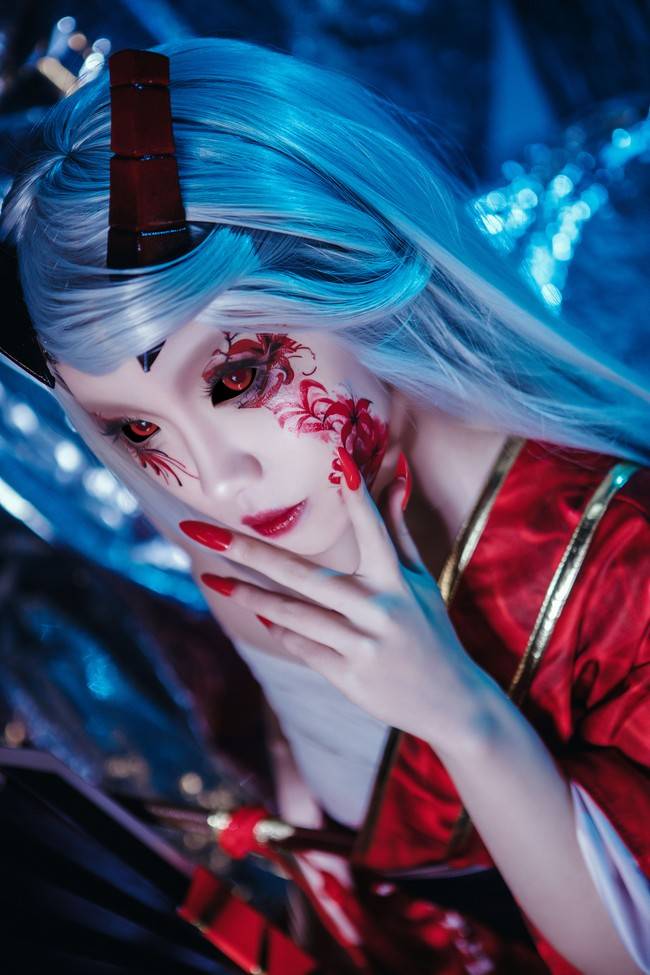 cos第五人格红蝶美智子血扇