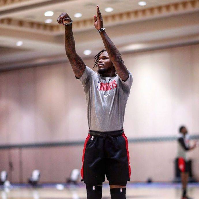 复赛之后nba真实命中率第二的超级射手,在特别需要三分投篮的火箭队里