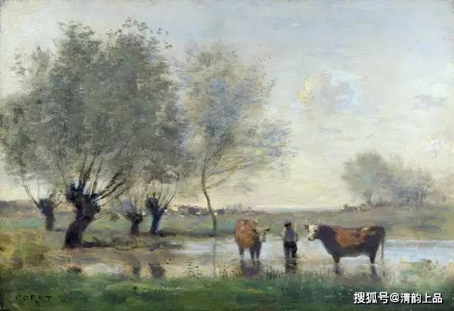 19世纪最伟大的风景画家,法国画家柯罗作品欣赏-搜狐大视野-搜狐新闻