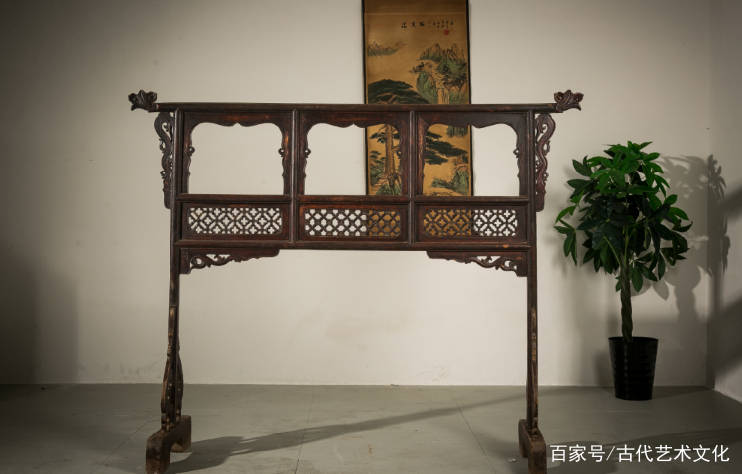 收藏使用清早期雅舍精装器:明代古朴隔门4片,尺寸260/56(不含门轴)