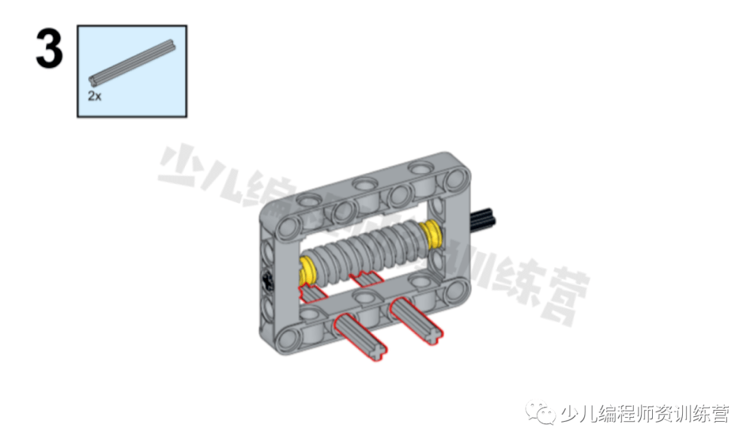 乐高ev3作品机械夹子一