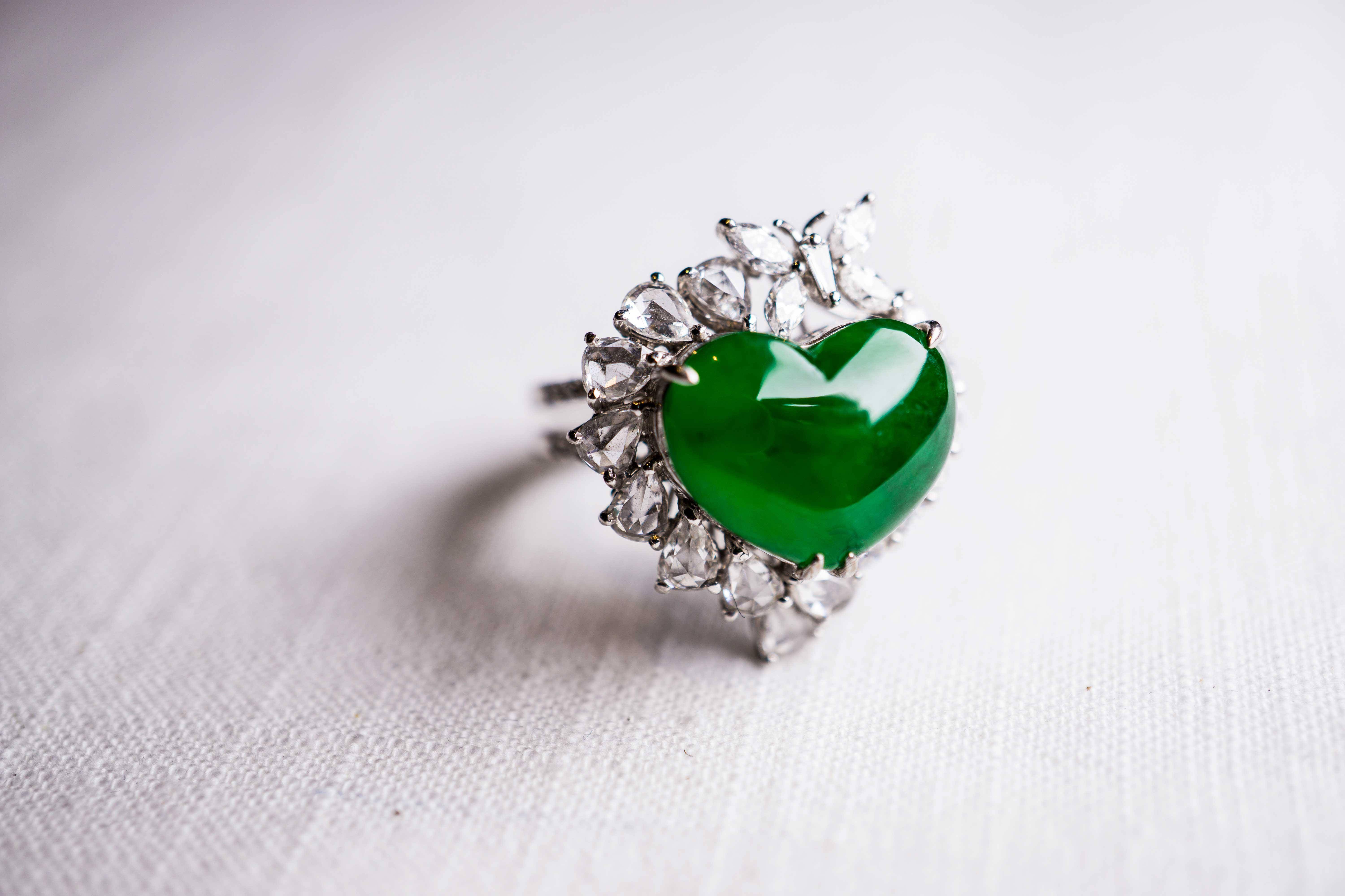 心形翡翠戒指2.