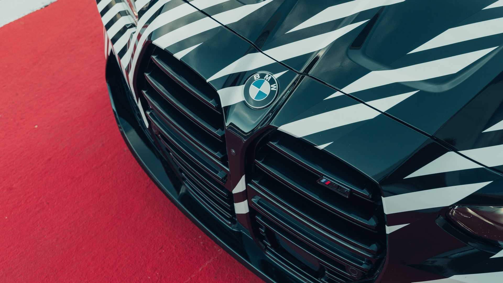 预想中的样子全新宝马m4官方谍照发布