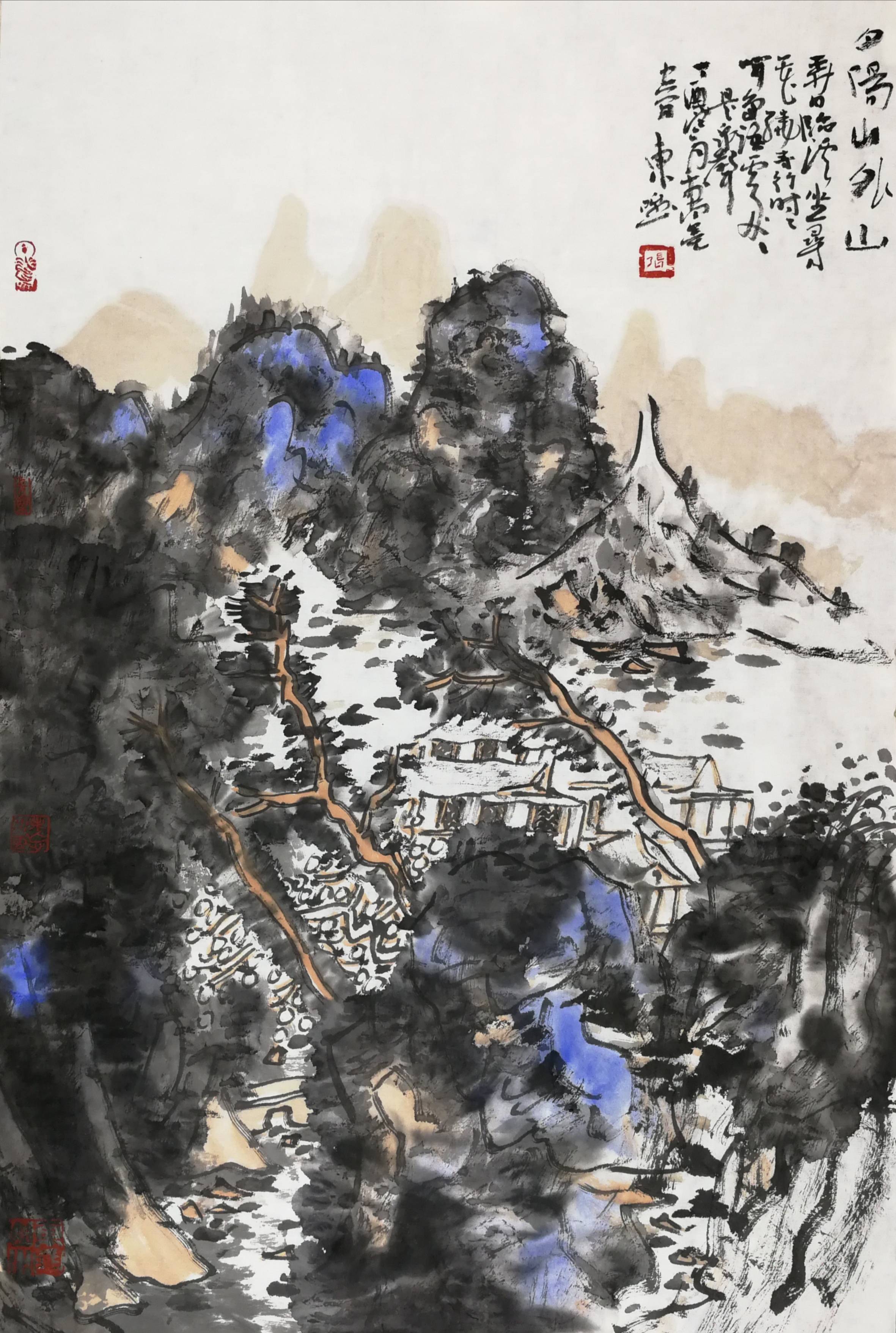 2020艺墨传承中国画邀请展—张东升作品鉴赏_北京