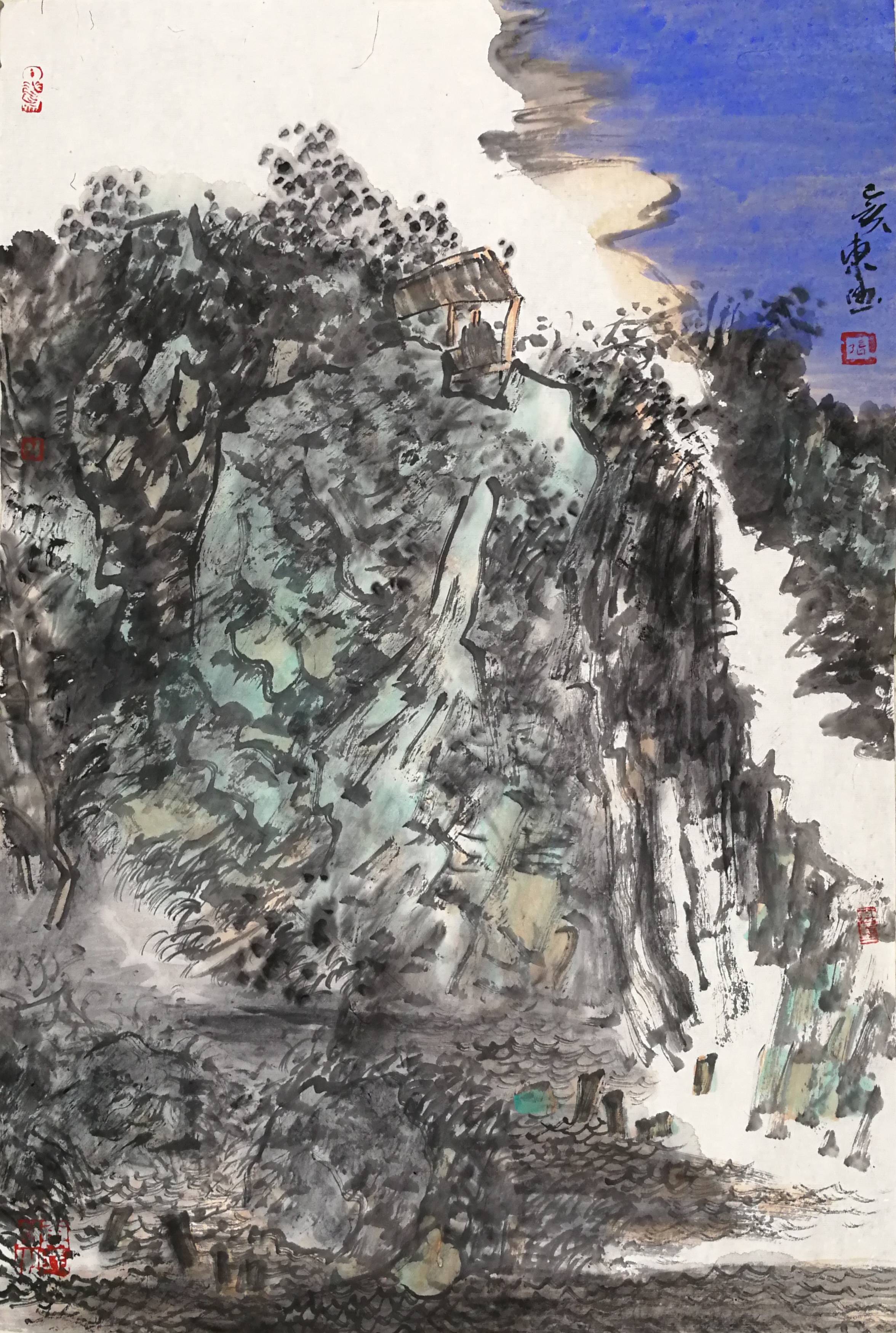 艺墨传承 | 香港画院第三届中国画大展—张东升作品鉴赏