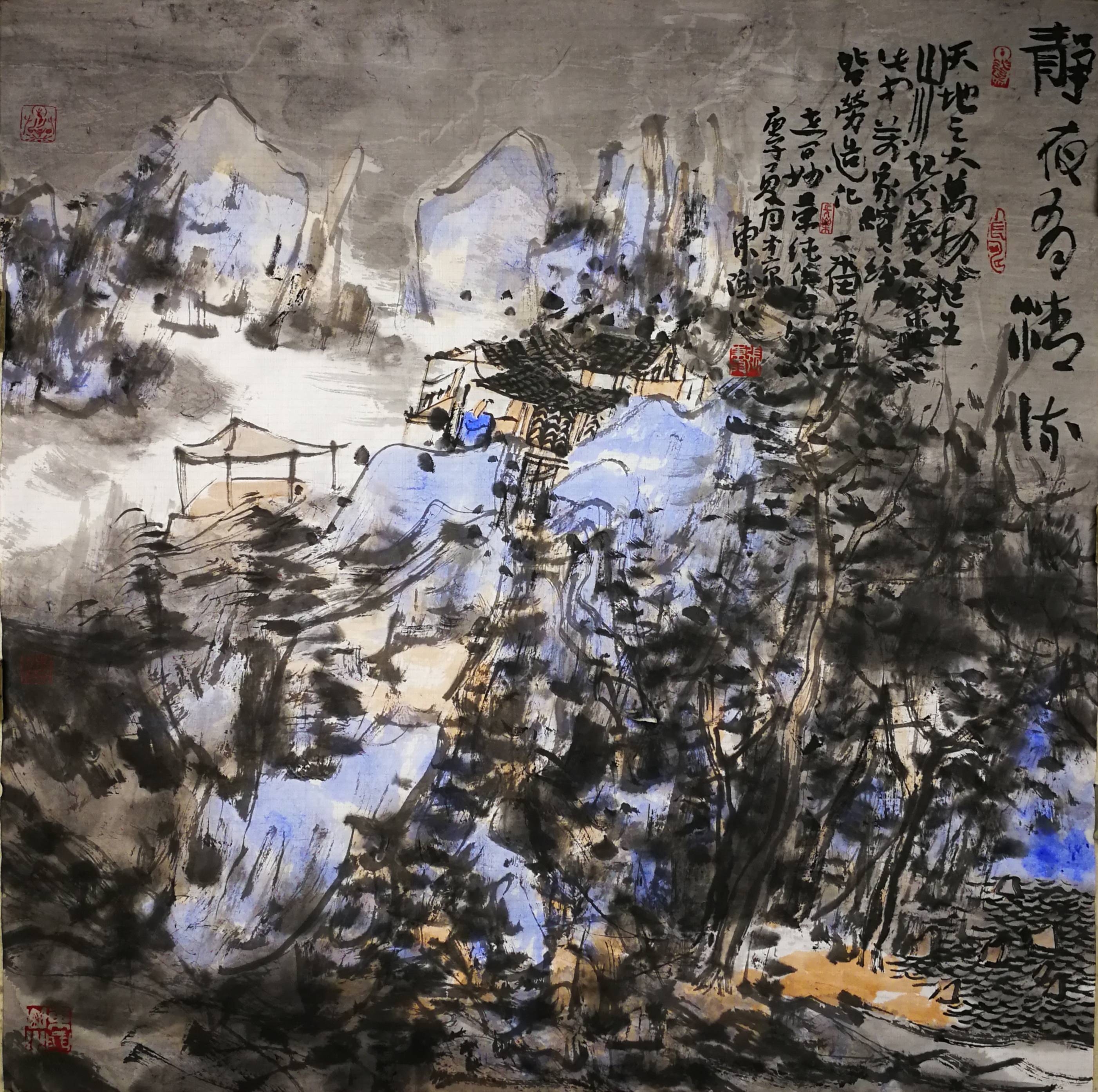 艺墨传承 | 香港画院第三届中国画大展—张东升作品鉴赏