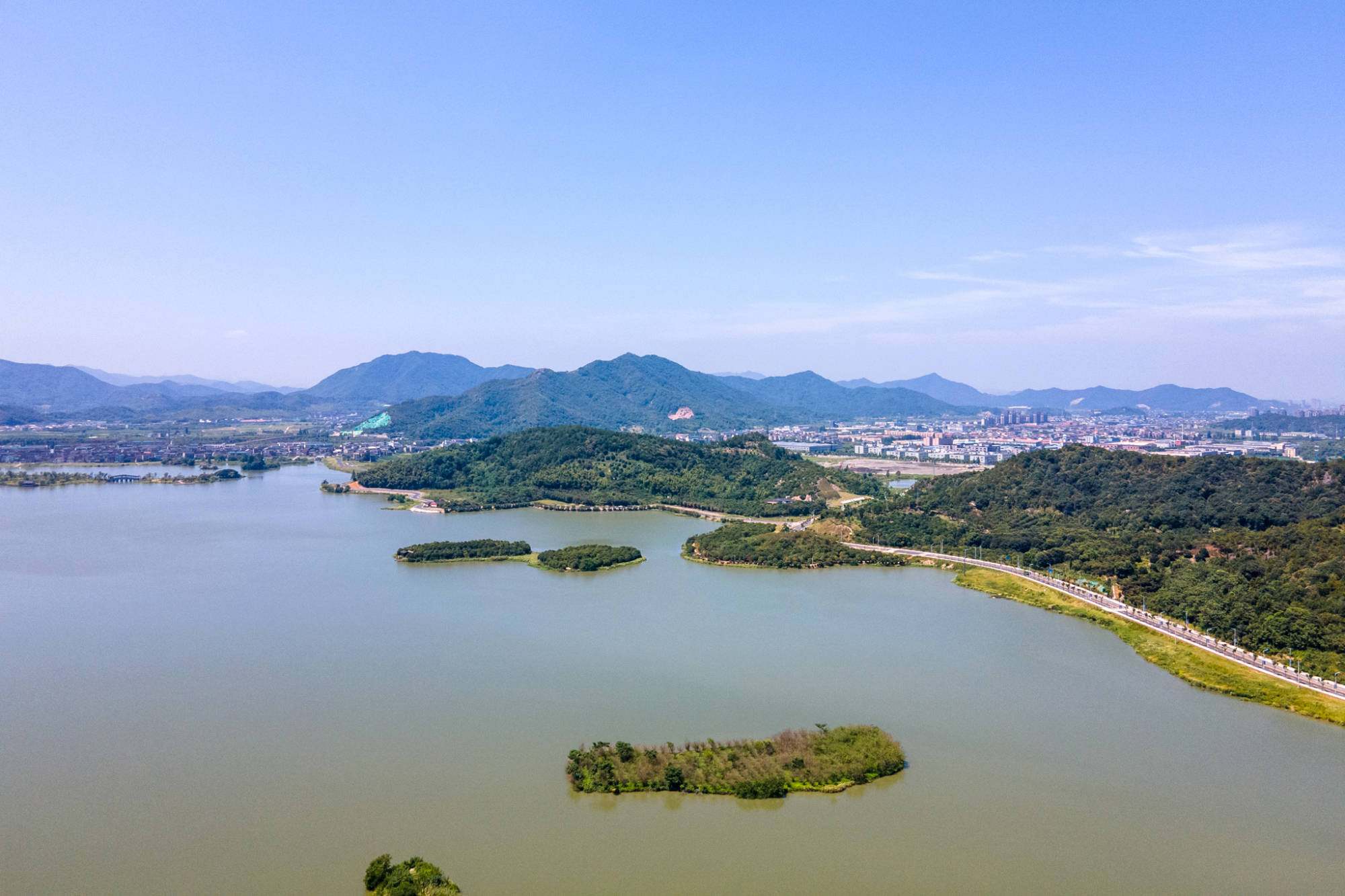 它是绍兴上虞第一大湖,被誉为"景似千岛湖,貌若西子美"_手机搜狐网