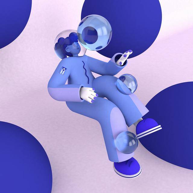 摆脱平面的4d风格