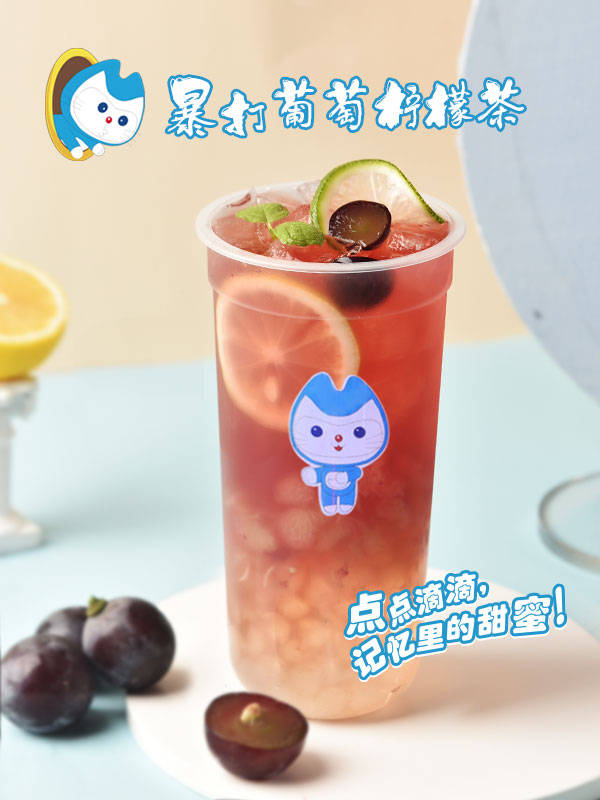 童年来袭风里雨里机器猫奶茶店等你