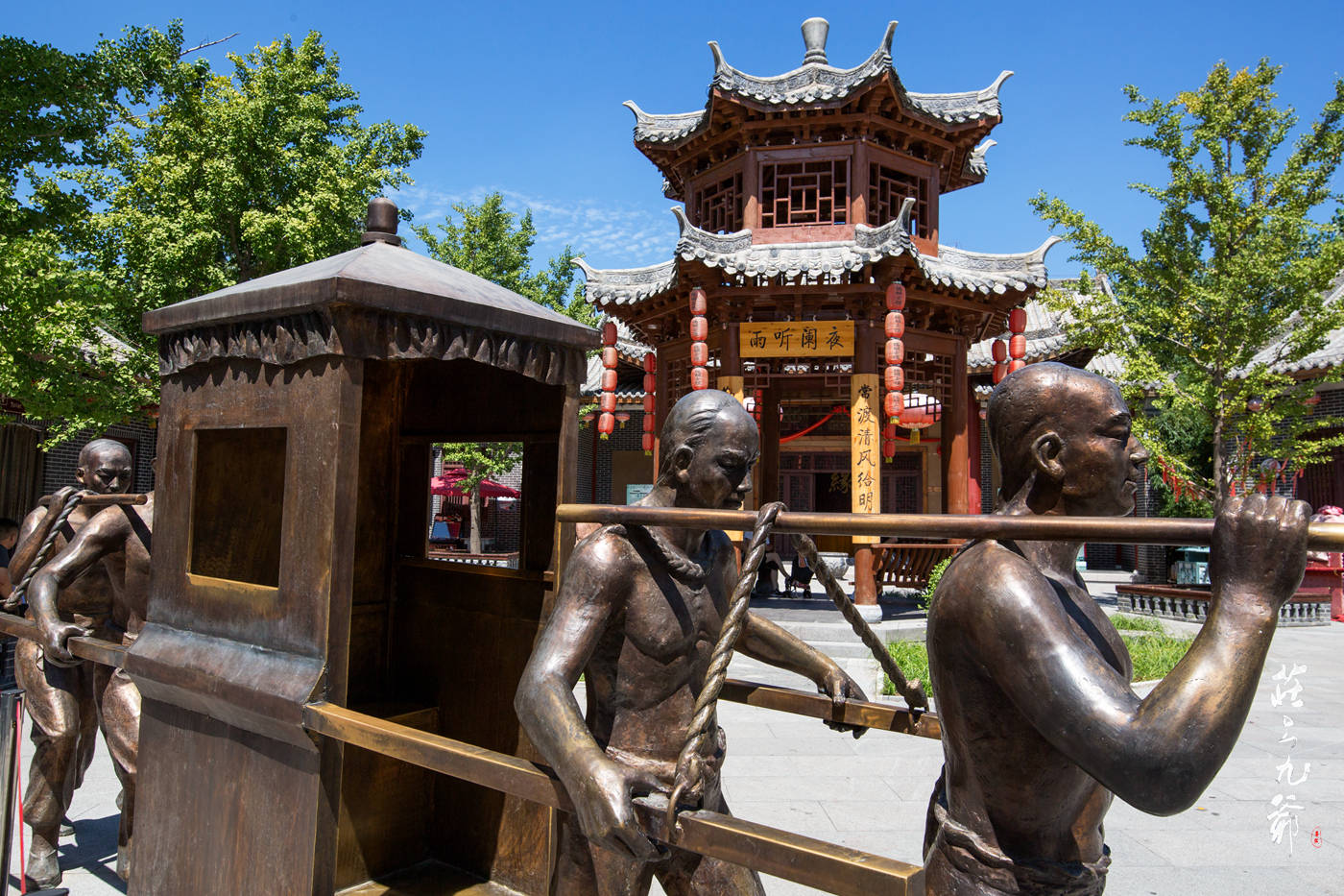 比如西部长青,土门关,龙泉寺,还有近年新建的德明古镇等等