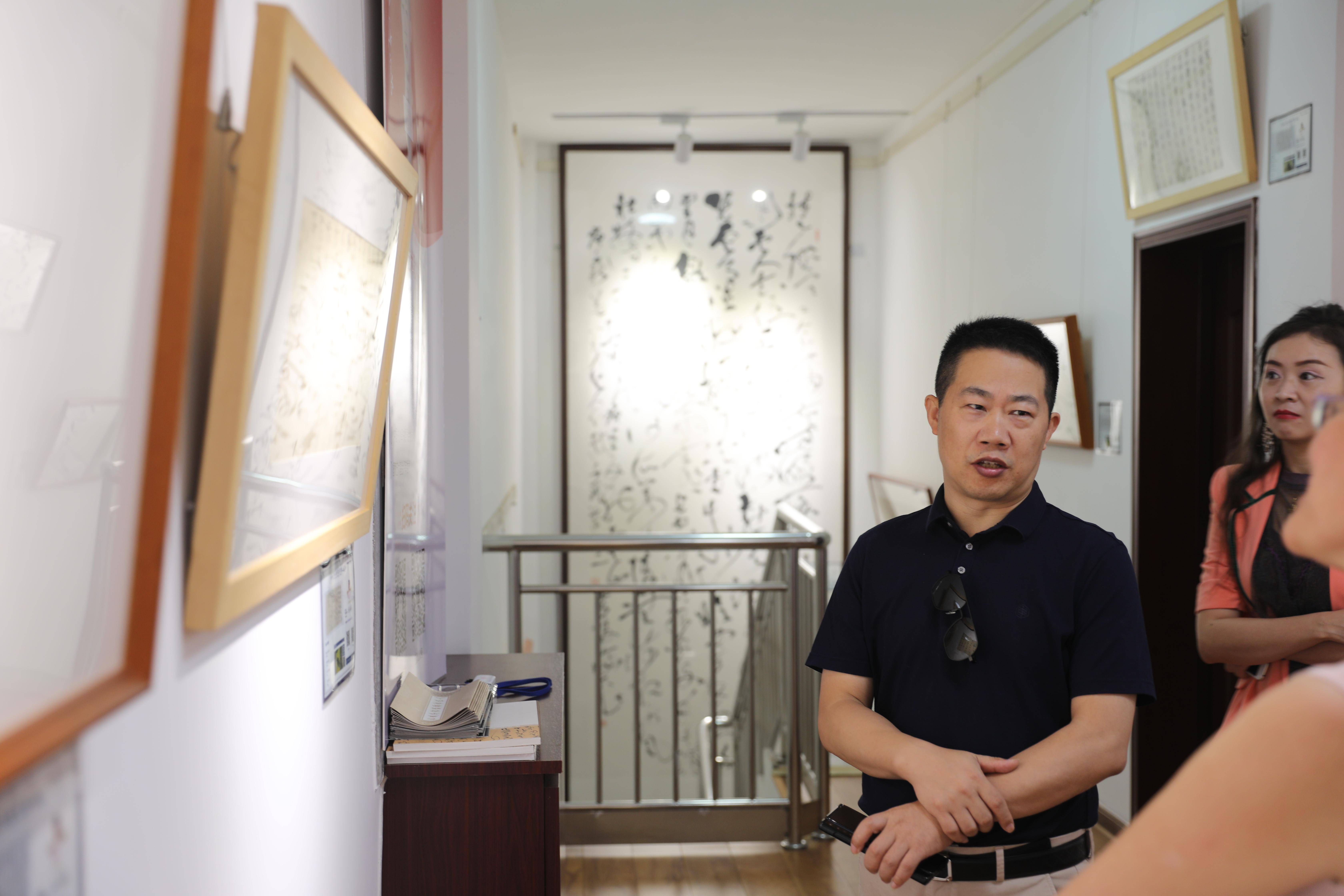 原创2020陈海良书法馆馆藏作品换新活动现场集锦