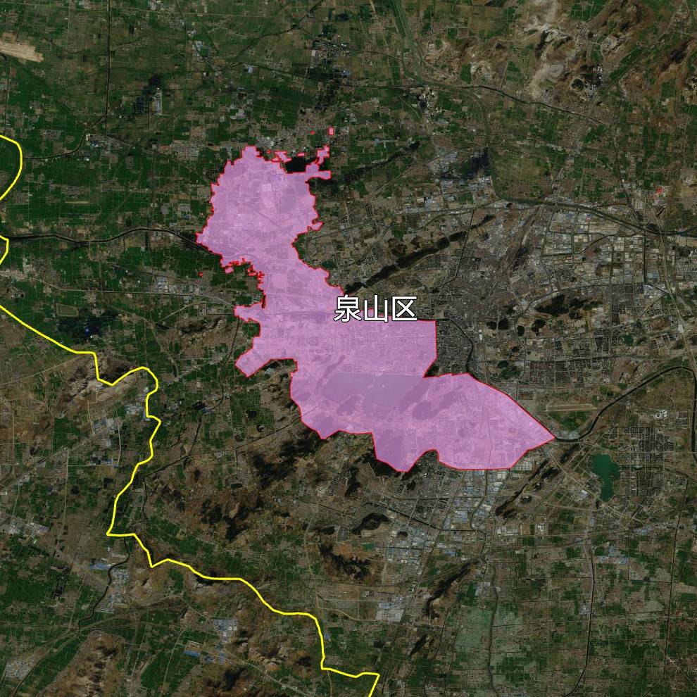 11张地形图快速了解江苏省徐州各市辖区县市
