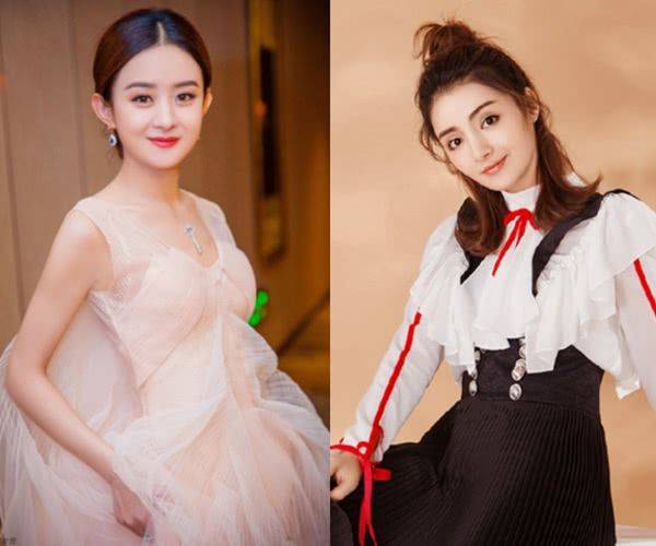 原创同龄不同颜4对明星赵丽颖和麦迪娜差别大的是哪一对
