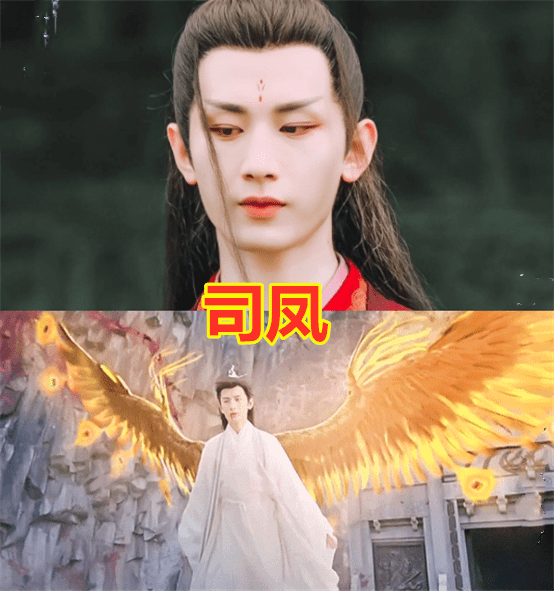 剧中角色的"真身",凤九可爱,小银花乖巧,看到司凤:太有气场了!