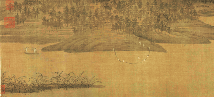水色江天,不装巧趣,皆得天真——古代名画赏(十五):董源《潇湘图》-搜狐大视野-搜狐新闻