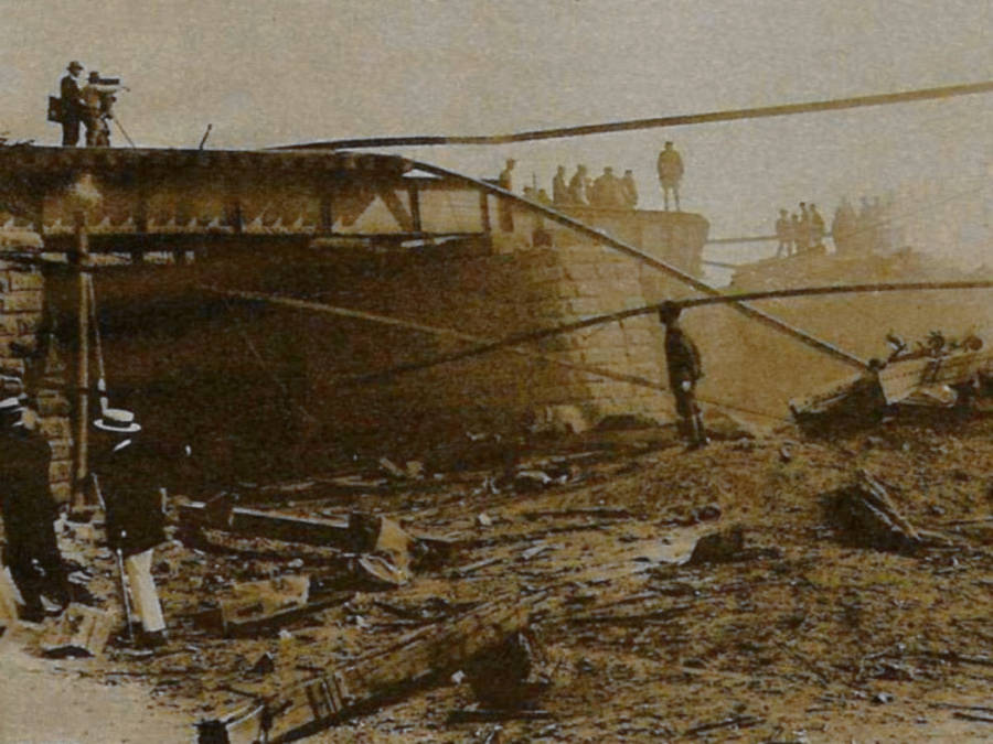 直击皇姑屯爆炸现场张作霖车厢被炸得粉碎现场发现日本兵身影