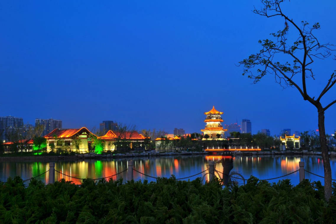 山东一免费人工湖,面积是济南大明湖4倍多,人称聊城"小西湖"_东昌湖