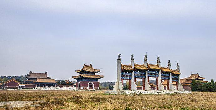 清东陵同治皇帝的陵寝惠陵