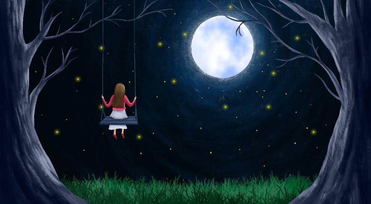 孩子的诗丨你分辨过哪个是闭眼的黑哪个是黑夜的黑吗