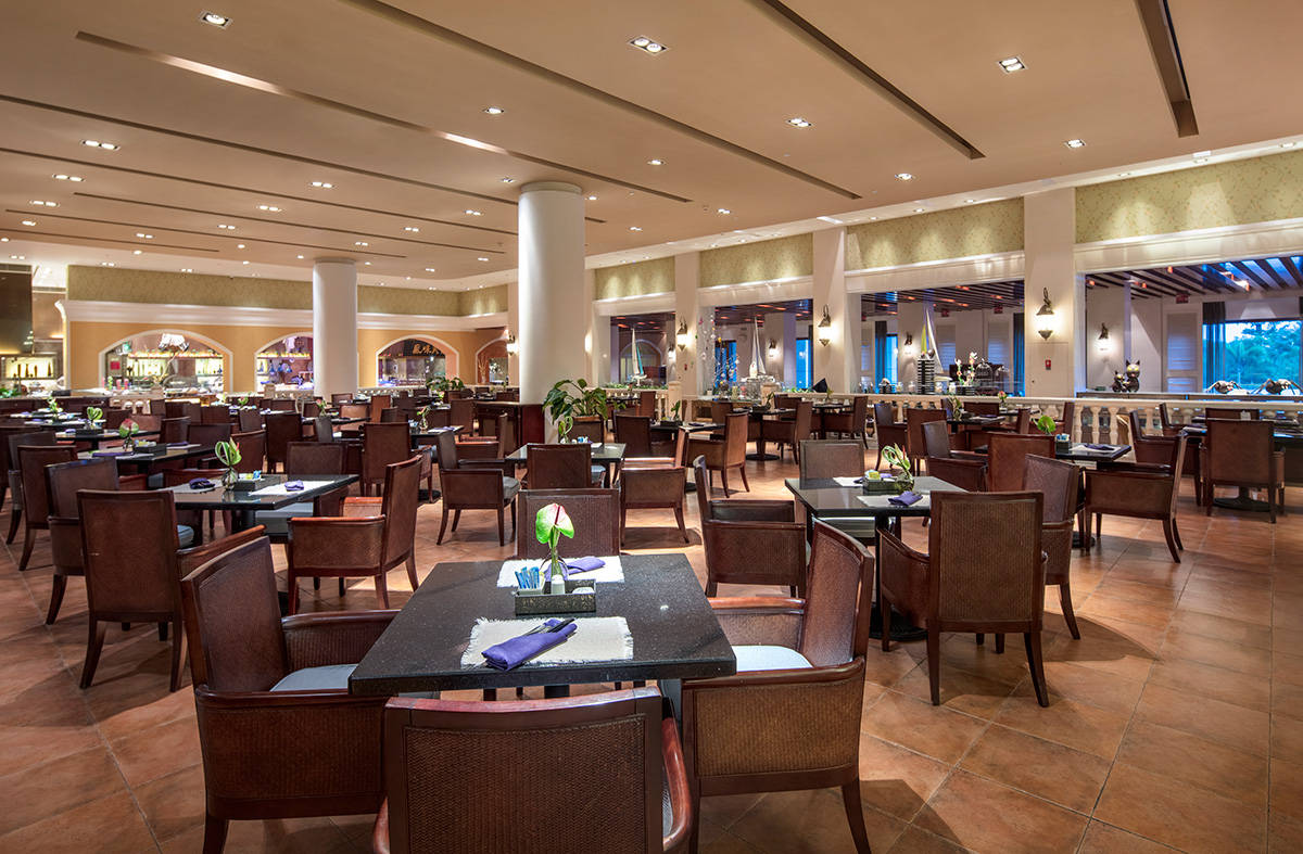 地点:海悦山庄酒店地中海咖啡厅