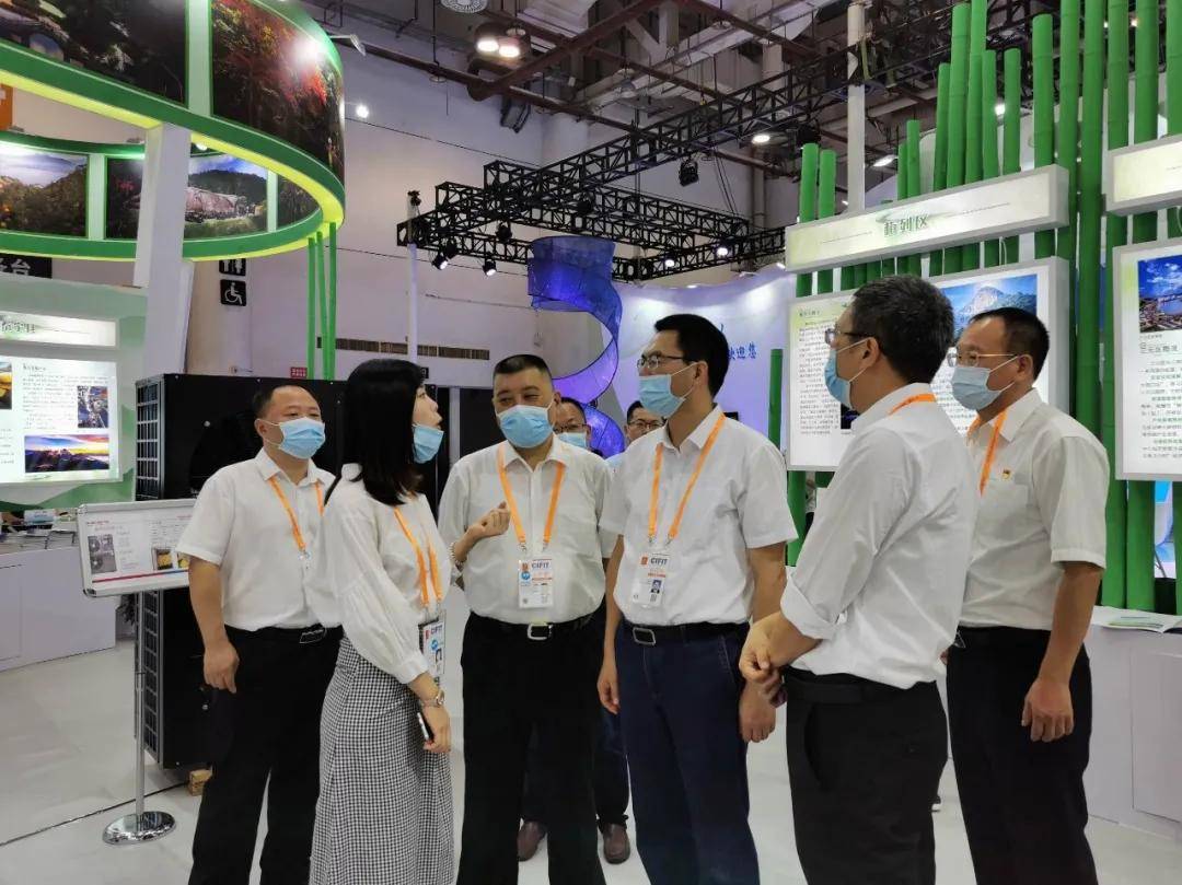 2020年厦门国际投资贸易洽谈会暨丝路投资大会隆重开幕,苏迎平等县