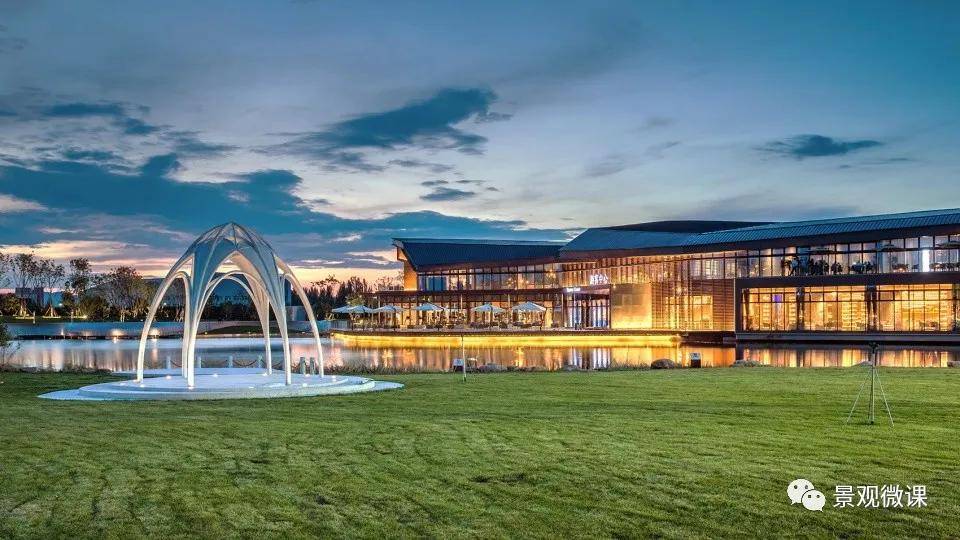 精选案例城市中央公园地标性的公共开放空间