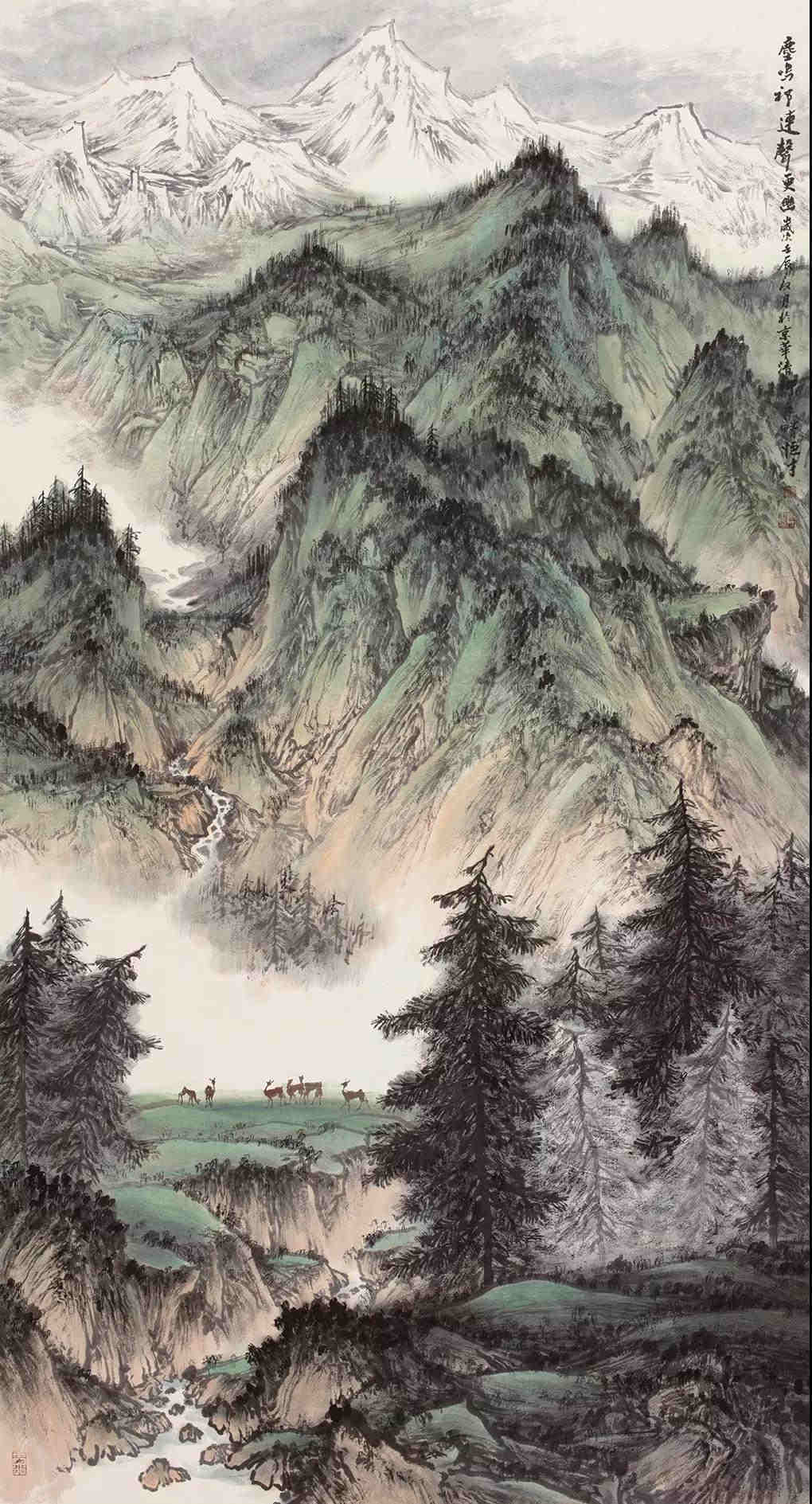 李恒才丨海峡两岸 一脉相承 ——中国画名家走进李奇茂美术馆_手机