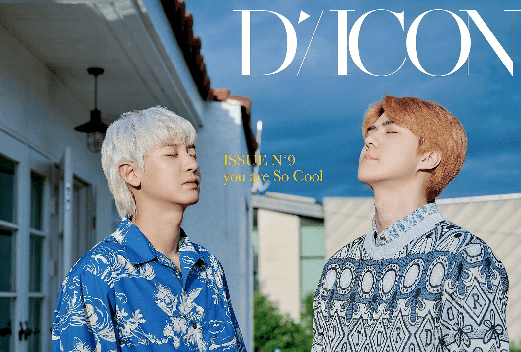 exosc杂志海报吴世勋带木咻拍杂志vivi所以爱会消失吗