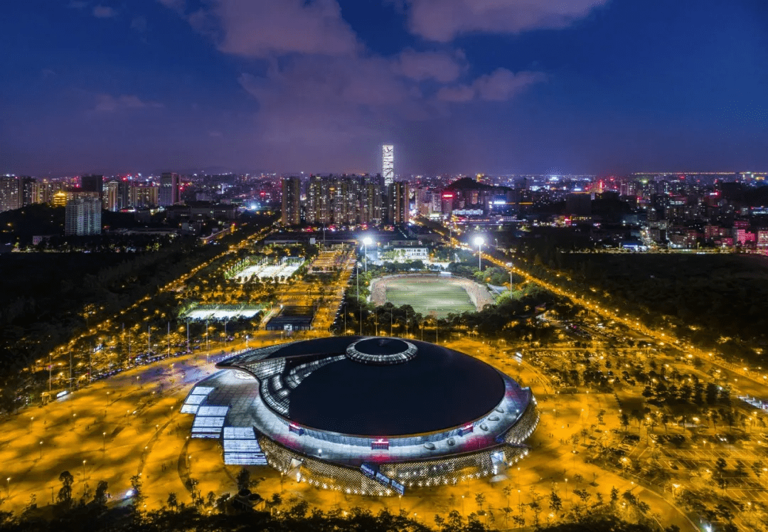 孙一民作品:莞市长安镇体育公园体育馆