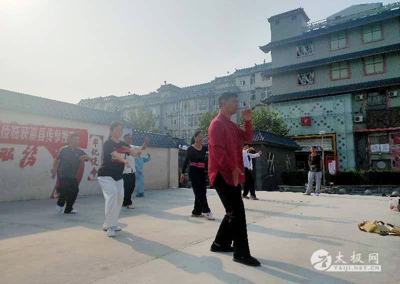 太极拳名家张福旺老师莅临获嘉传拳授艺