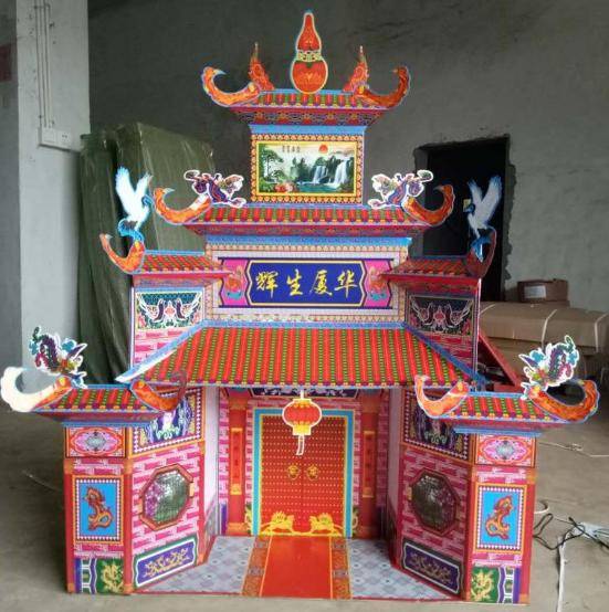 纸扎关于纸扎的一些文化你了解吗外国人为啥把它搬去展览馆