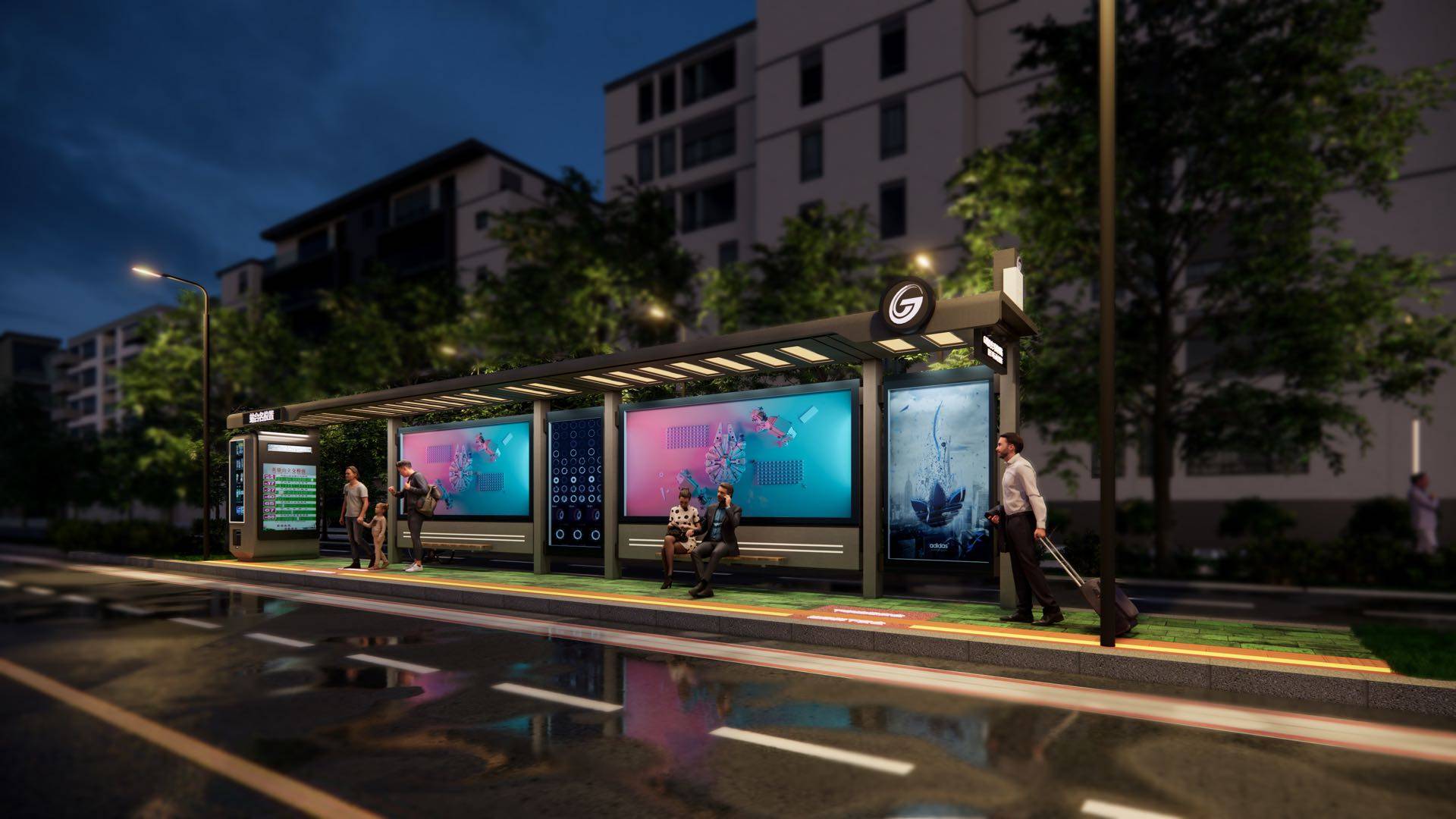 济南斥资3000万提升71处公交站台,涉及山大路,泺文路等