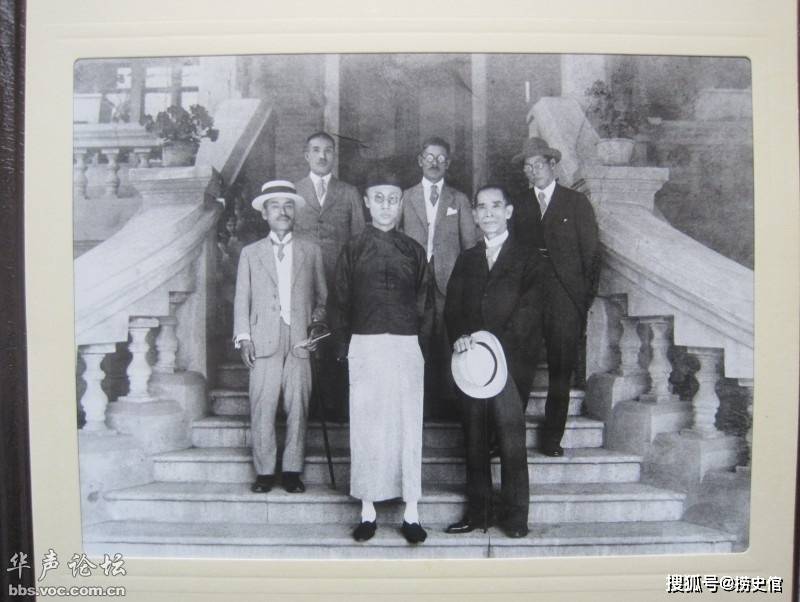 日本人保存的溥仪和张景惠的旧照