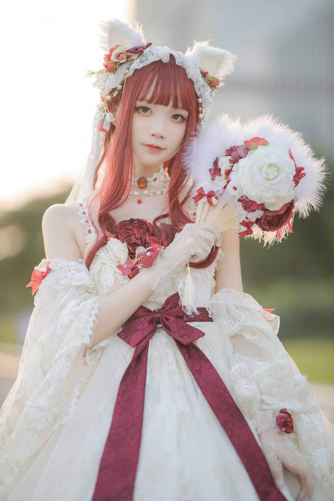 lolita装扮,夏悟茶四周年花嫁