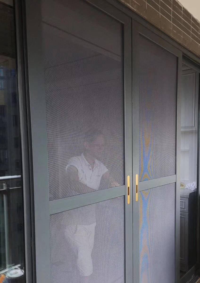 阳台装了推拉门长沙业主又加装加装纱门你觉得有必要吗