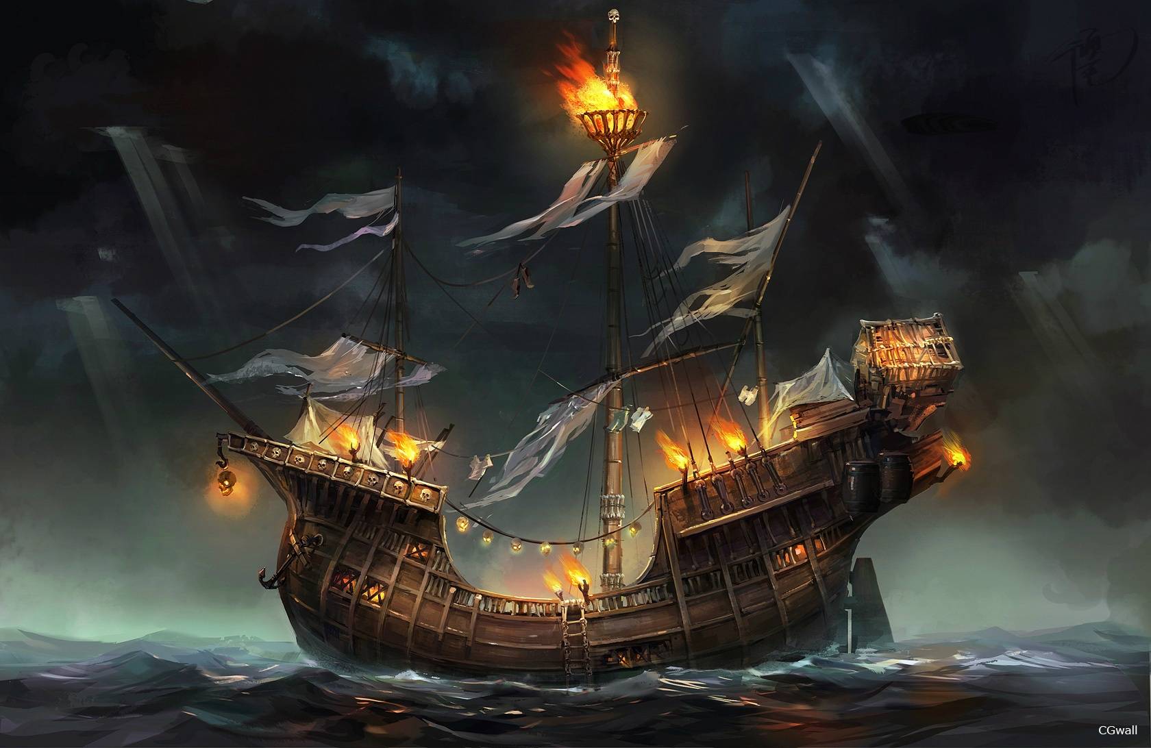 幽灵海盗船游戏图片