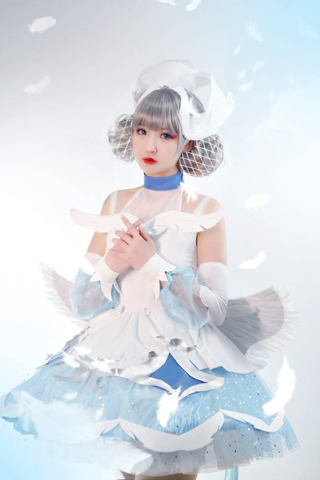 cos:王者荣耀,很喜欢小乔这套天鹅之梦