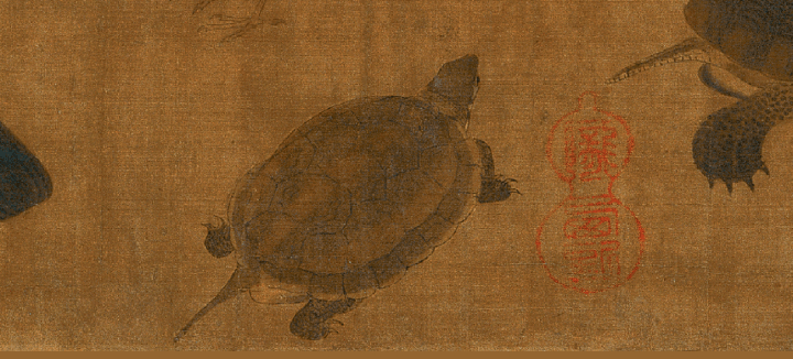 古画中的珍禽龟虫,黄荃《珍禽图》赏析