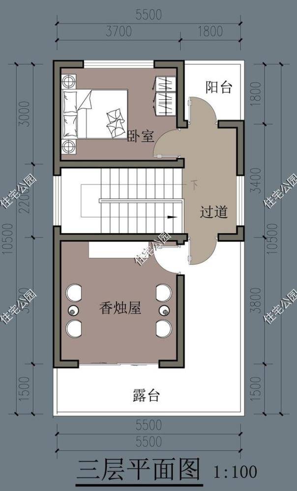 1米,深13米的自建房怎樣設計佈局好?_宅基地