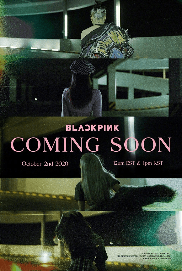 blackpink正規專預告,jennie海報釋出,戴貝雷帽的背影原來是她