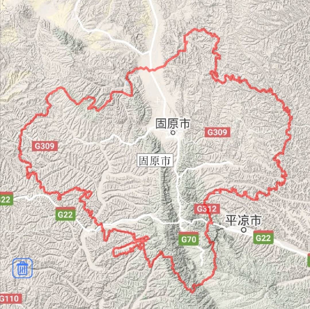 固原原州区详细地图图片
