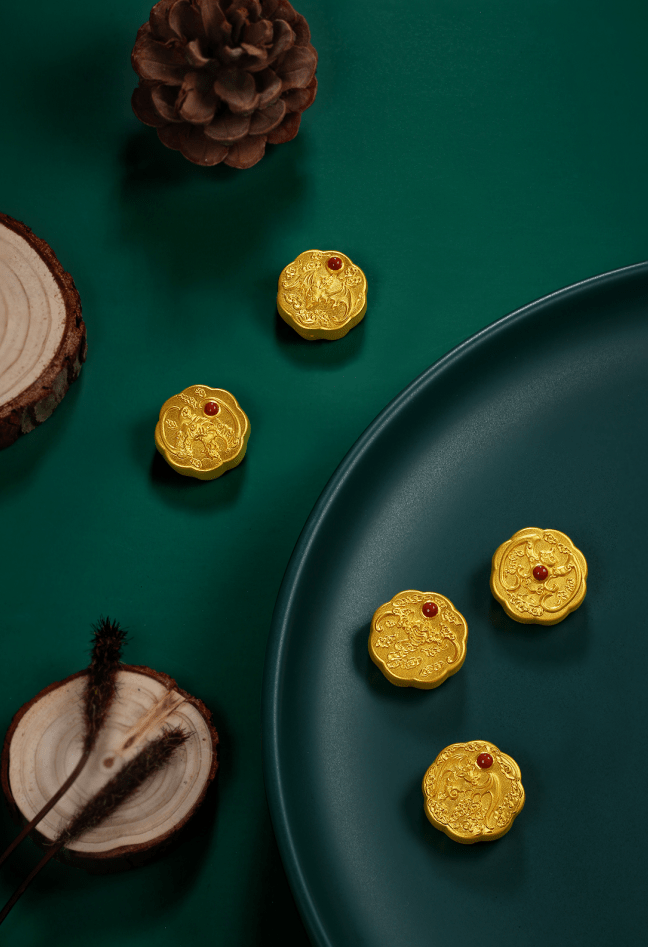 越王古法黄金|五福金月饼,这个中秋就选它了_手机搜狐网