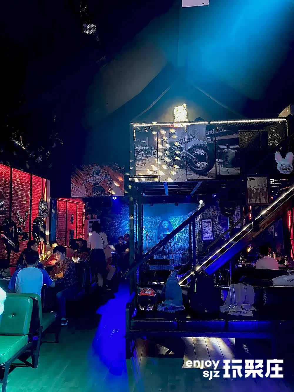 出发!去正定这家机车主题酒吧,感受古城醉与美