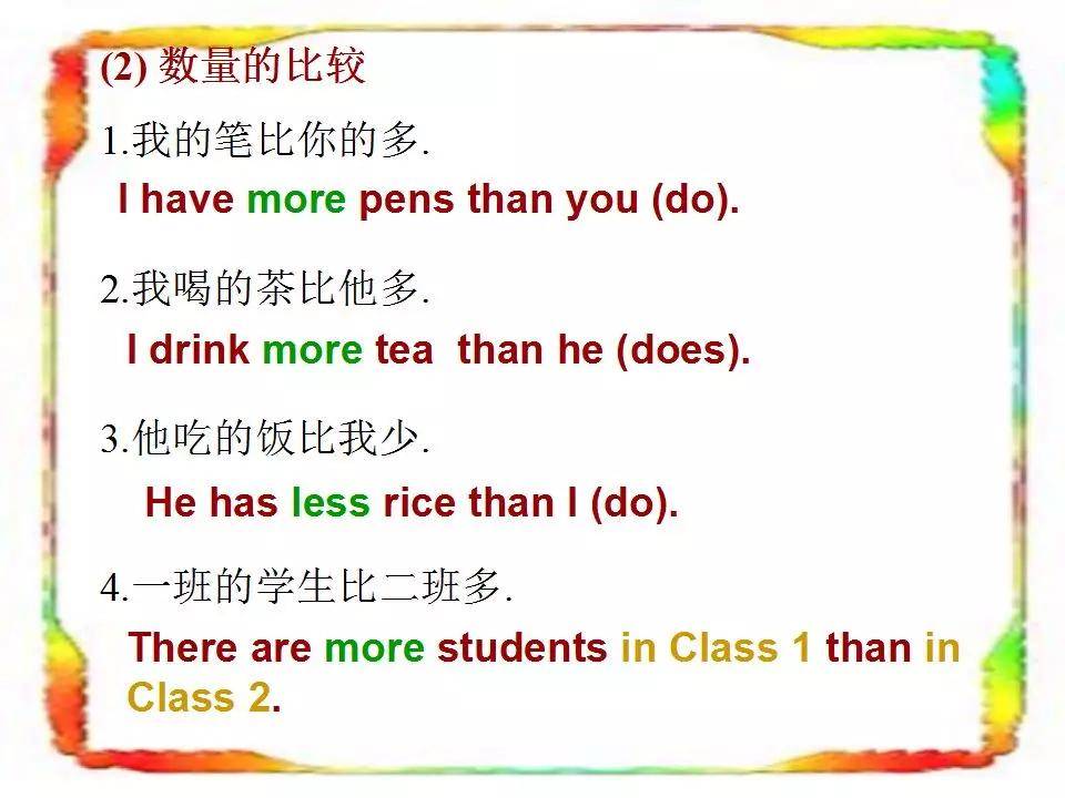 比较级和最高级的用法 最高级的用法和句型 正解