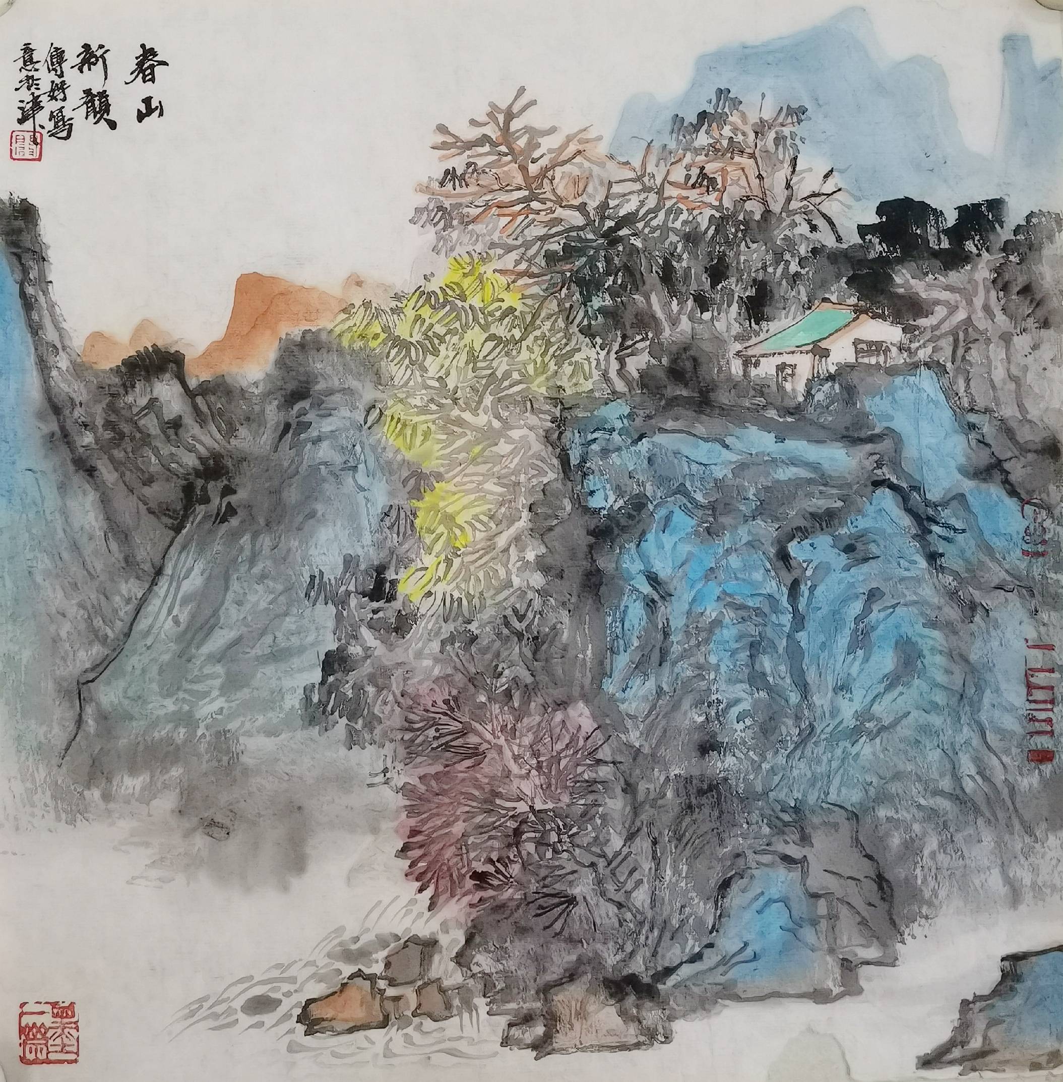 2020年青年山水名家推荐--阚传好写意山水小品