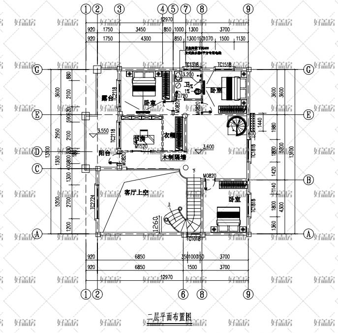 农村别墅图纸500套图片