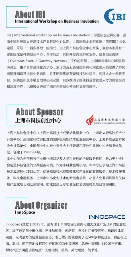 卢廷友|卢廷友受邀在IBI（国际商业孵化器）上演讲：关于企业内部创新和开放式创新